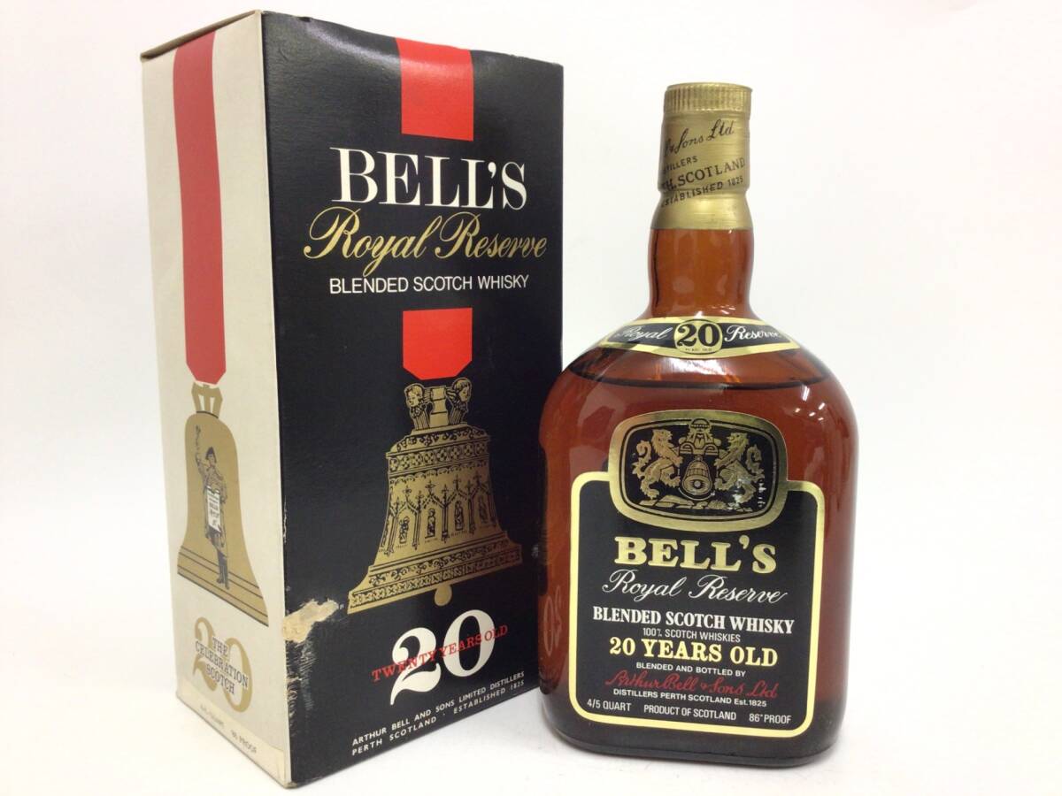 ブランデー brandy ベルズ 20年 ロイヤルリザーブ 750ml 43% 重量番号:2(51)