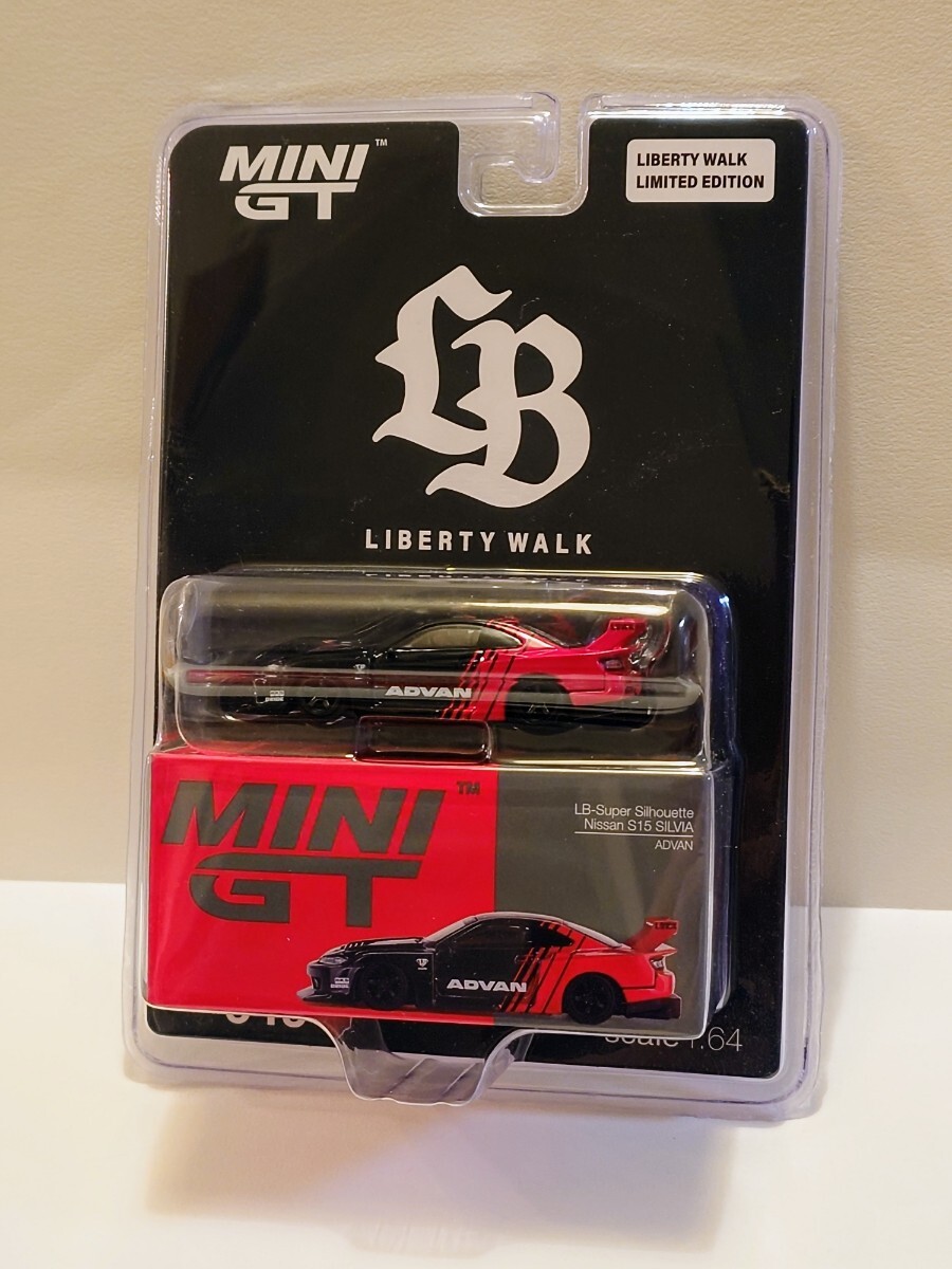 MINI GT LBWK S15 日産 シルビア LB 未開封 ミニカー 限定パッケージ 1