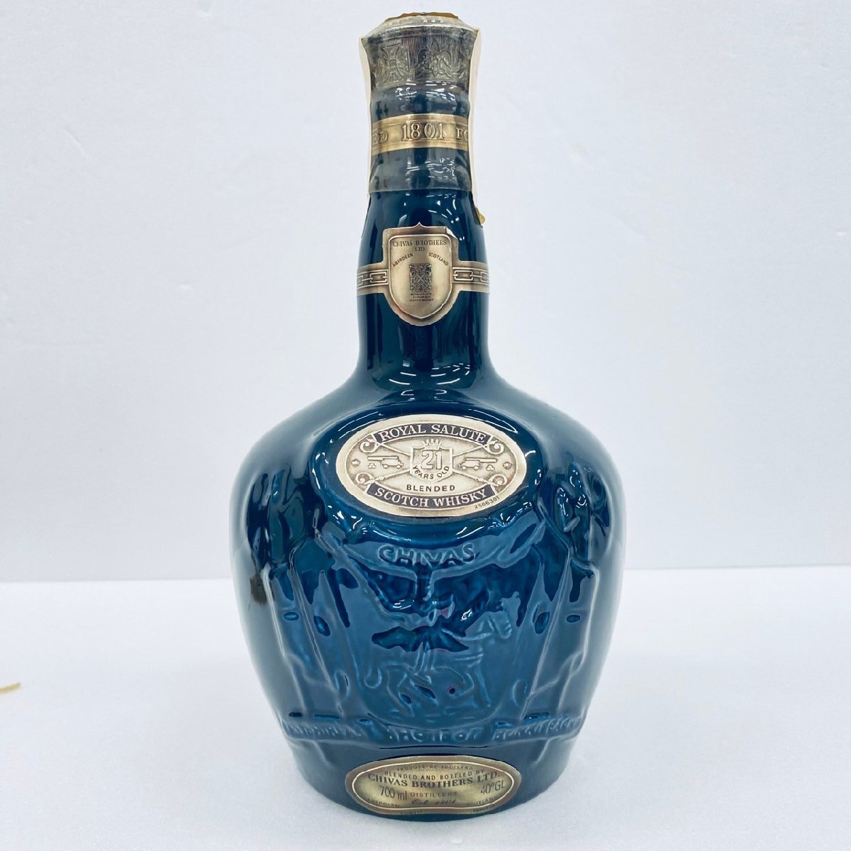 未開封 ロイヤルサルート21 スコッチウイスキー ROYALSALUTE21青