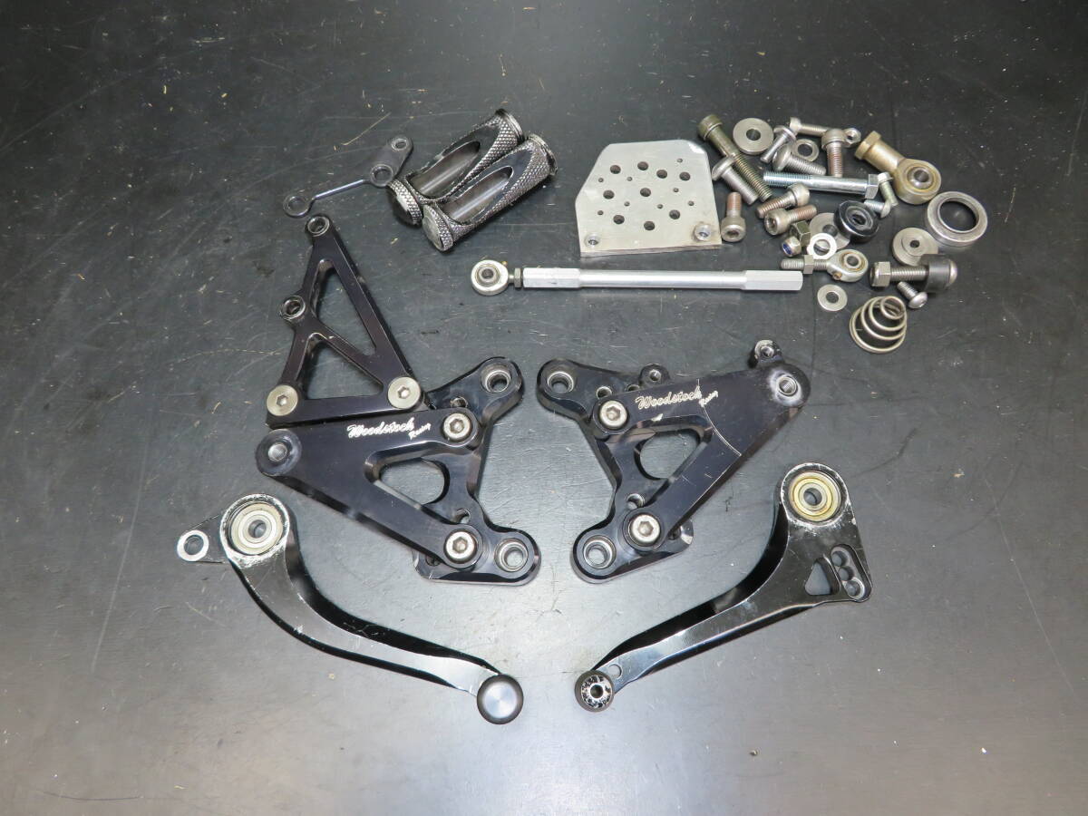 ZX-6R 社外WoodstockレーシングステップKIT/レースベース/2009〜＃80