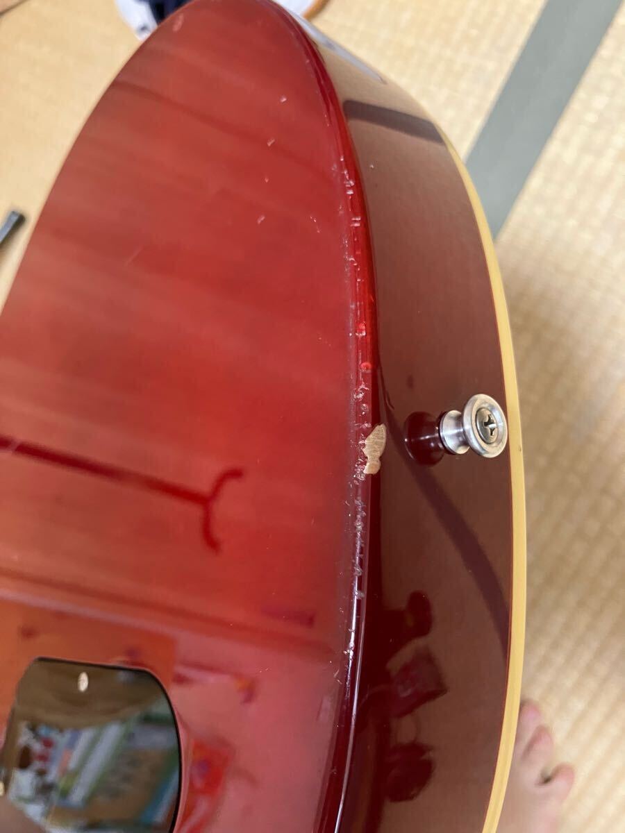 Edwards レスポールタイプ ネック折れ修理品 Edwards - Gibson レス