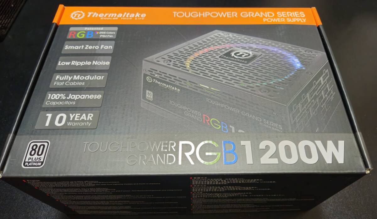 Thermaltake PC電源ユニット TOUGHPOWER GRAND RGB PLATINUM 1200W PS