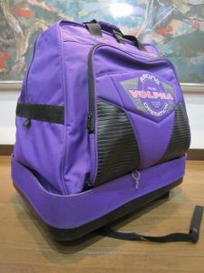 紫　パープル　VOLPHA 　軽量 ジャンボ ボード スキーバッグ キャスター付 ブーツ収納ス