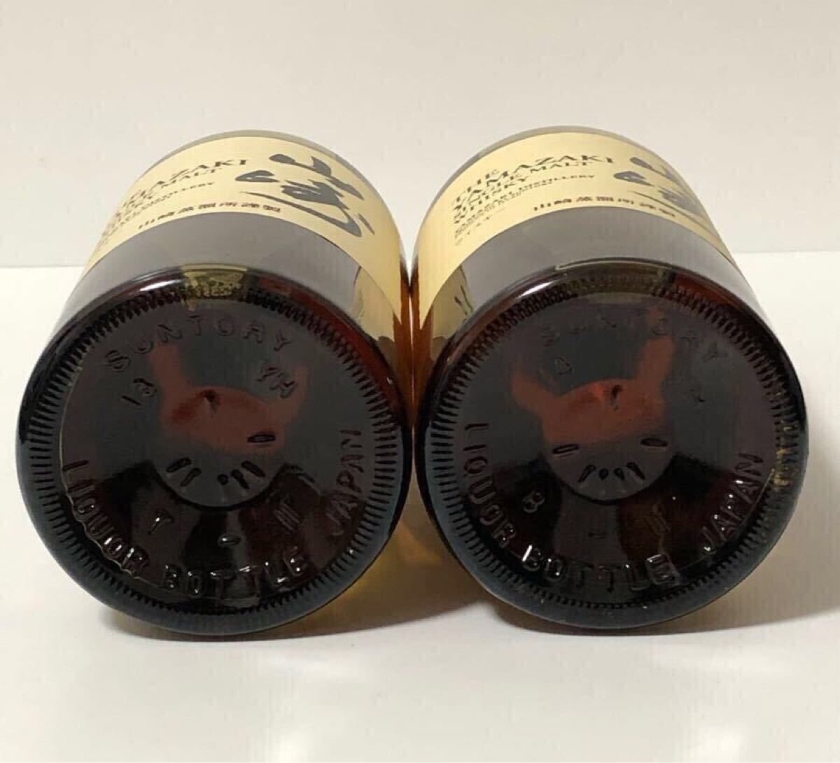 15【未開栓】SUNTORY シングルモルトウイスキー 山崎 NV 2本 おまとめ