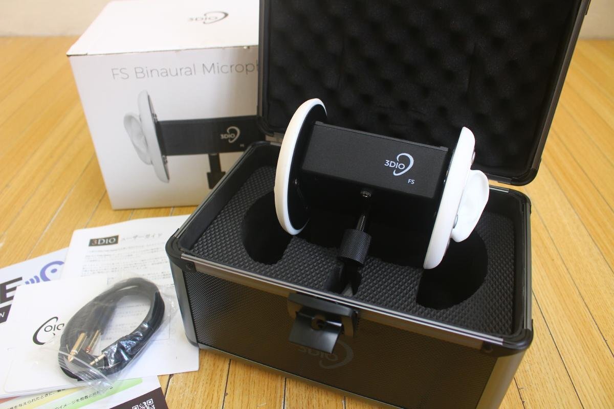 ☆3 DIO Free Space FS Binaural Microphone バイノーラルマイクK