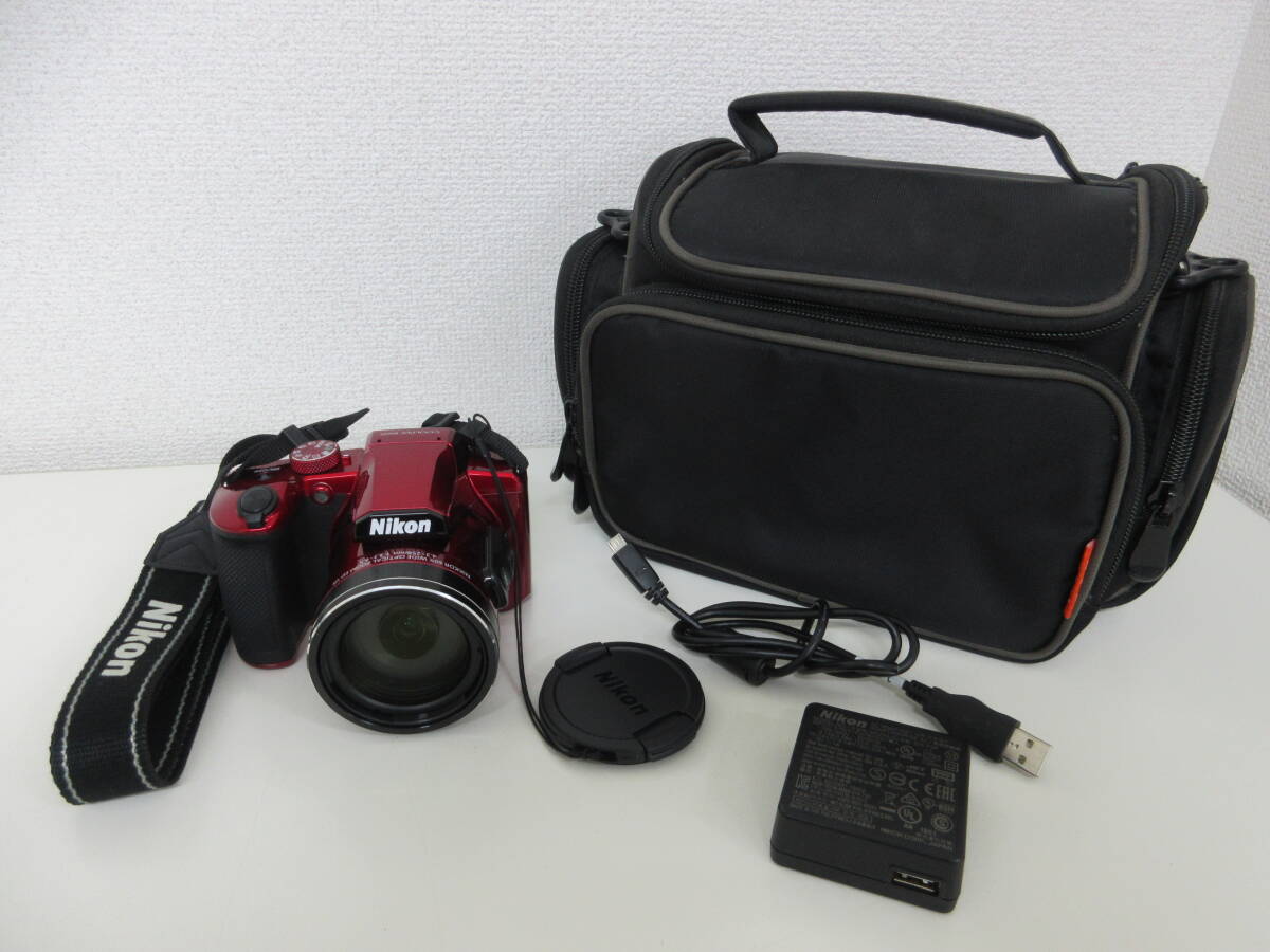 中古 カメラ Nikon ニコン COOLPIX クールピクス B600 レッド 