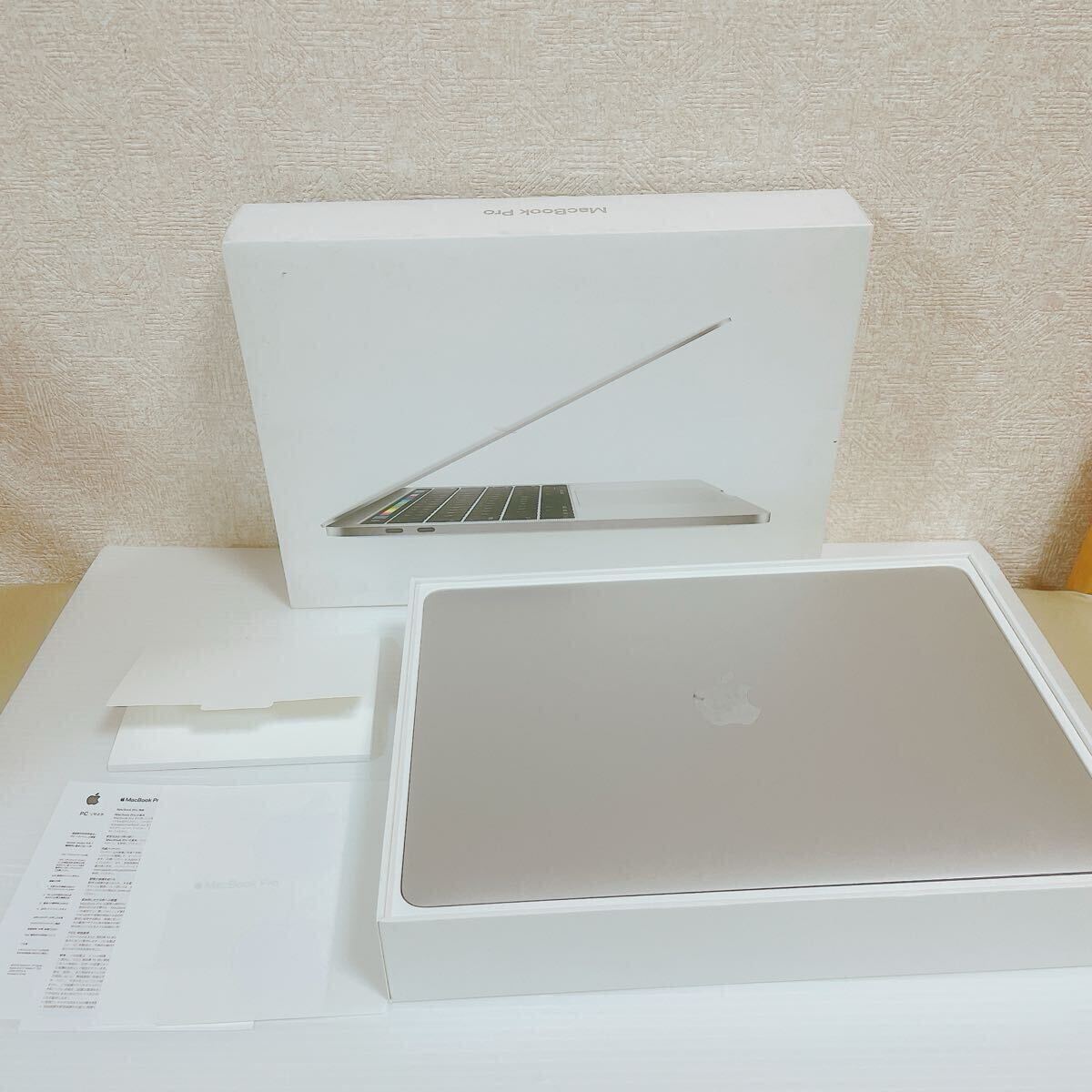 未検品 Apple MacBook Pro A1706 シルバー/2.9GHz/8GB/512GB/Touch Bar