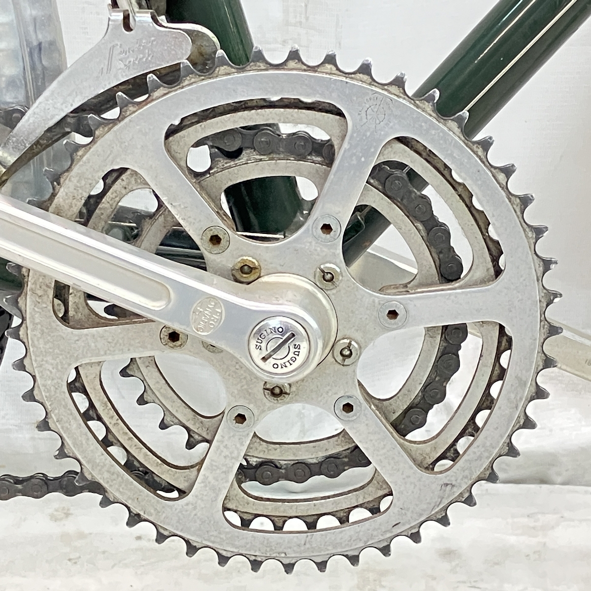 CHERUBIM ランドナー 1980年頃 ラグレスロードバイク ハンドメイド 今野真一 ケルビム ビンテージ 自転車 ジャンク C9690914_7