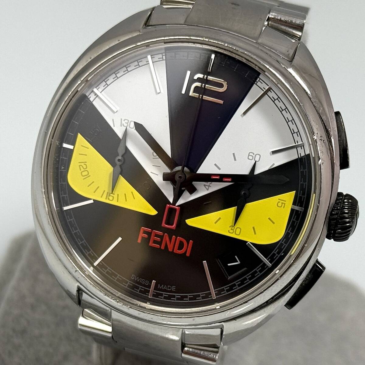 21200G FENDI フェンディ モンスター 腕時計 バグズ メンズ 稼働 