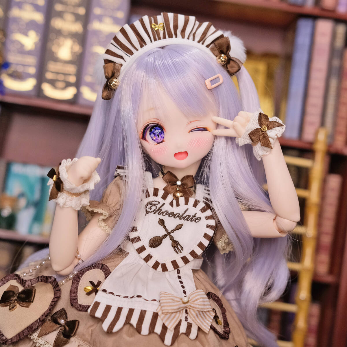 Limor』 DDH-22 セミホワイト肌 カスタムヘッド＋アイ MDD向け 