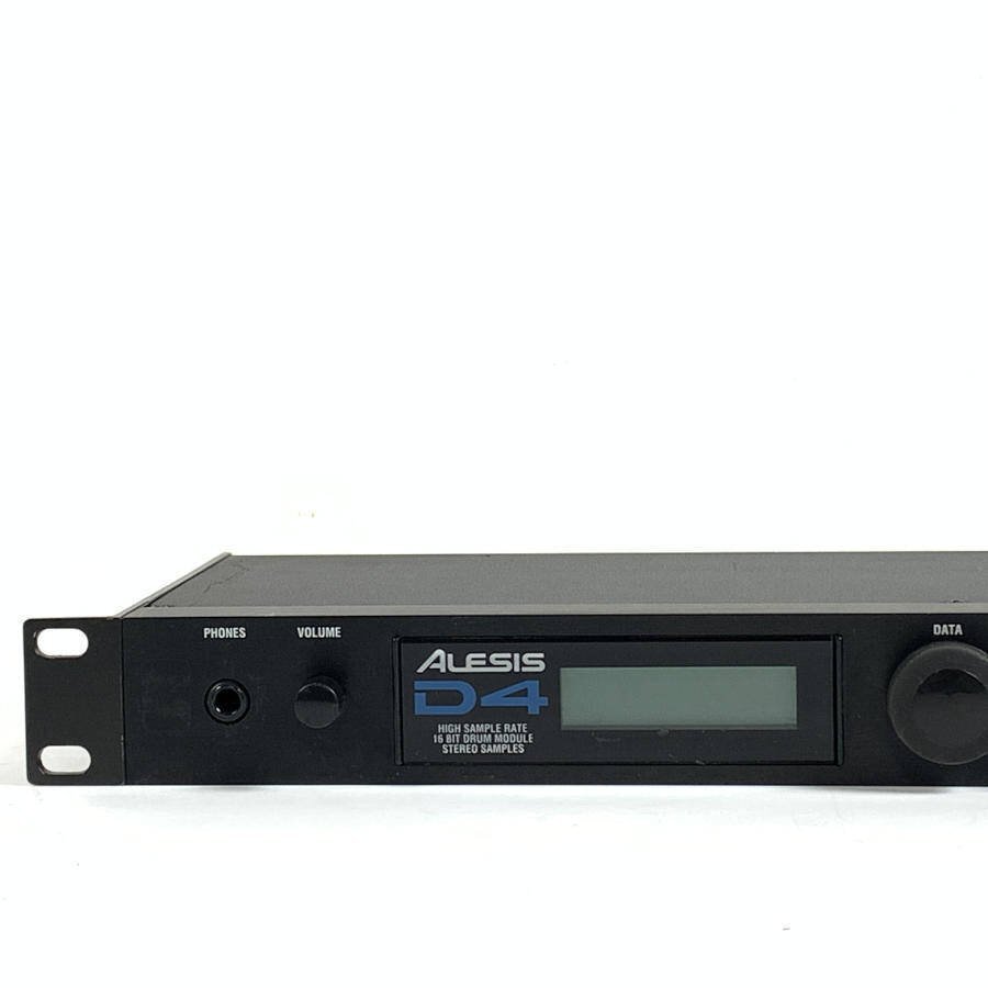 【希少】ALESIS D4 ドラム音源モジュール ALESIS アレシス D4 ドラム音源モジュール☆ジャンク品TB