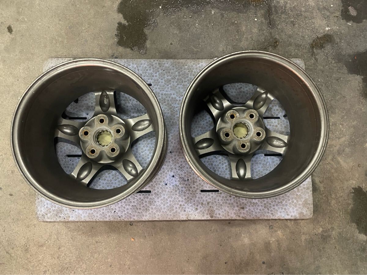 日産 スカイラインGTR R32 純正ホイール 2本 中古品 BNR32 16インチ8J+