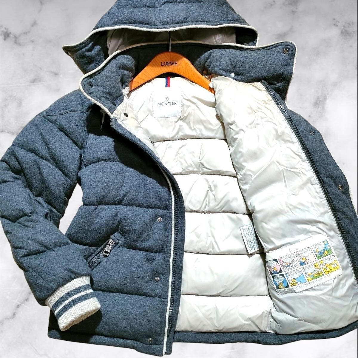 モンクレール ダウン ショート 定価30万円 size0 国内正規品 2WAY 