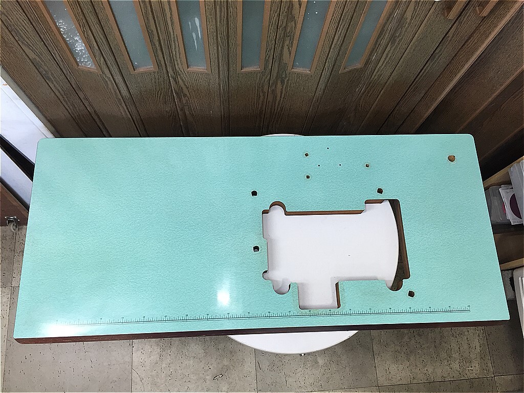 【送料無料】☆工業用ロック　ヤマトミシン Z361系用テーブル　天板　板のみ☆【送料無料】_1