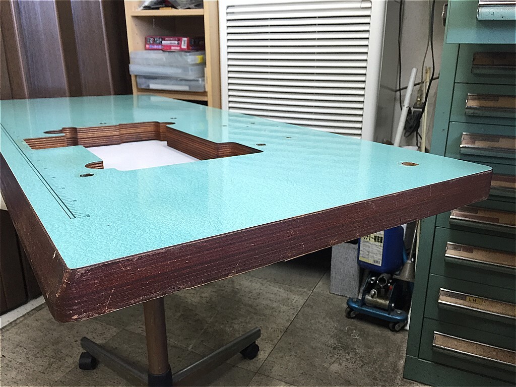 【送料無料】☆工業用ロック　ヤマトミシン Z361系用テーブル　天板　板のみ☆【送料無料】_5