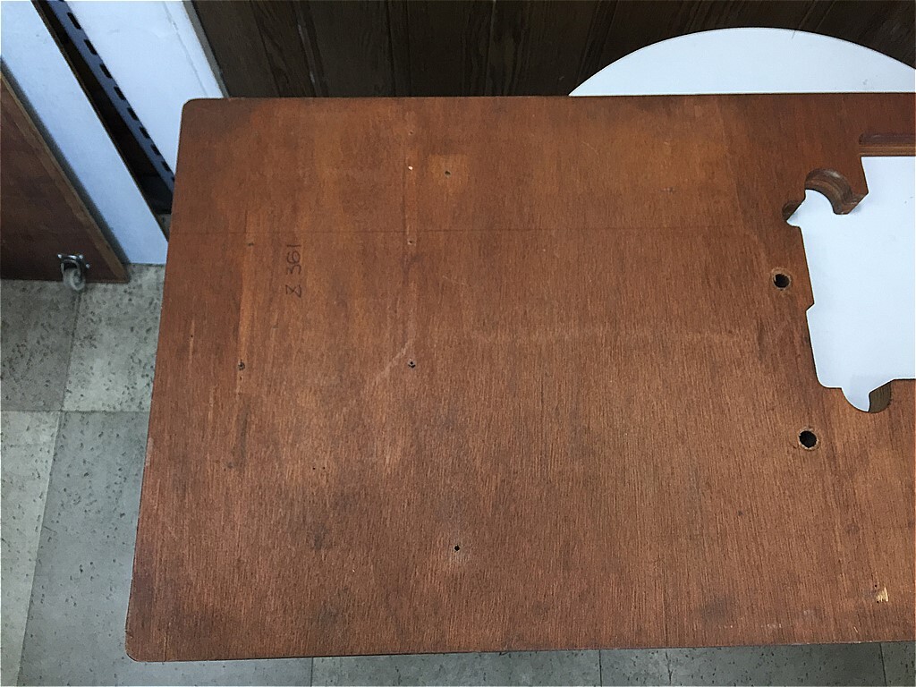 【送料無料】☆工業用ロック　ヤマトミシン Z361系用テーブル　天板　板のみ☆【送料無料】_8