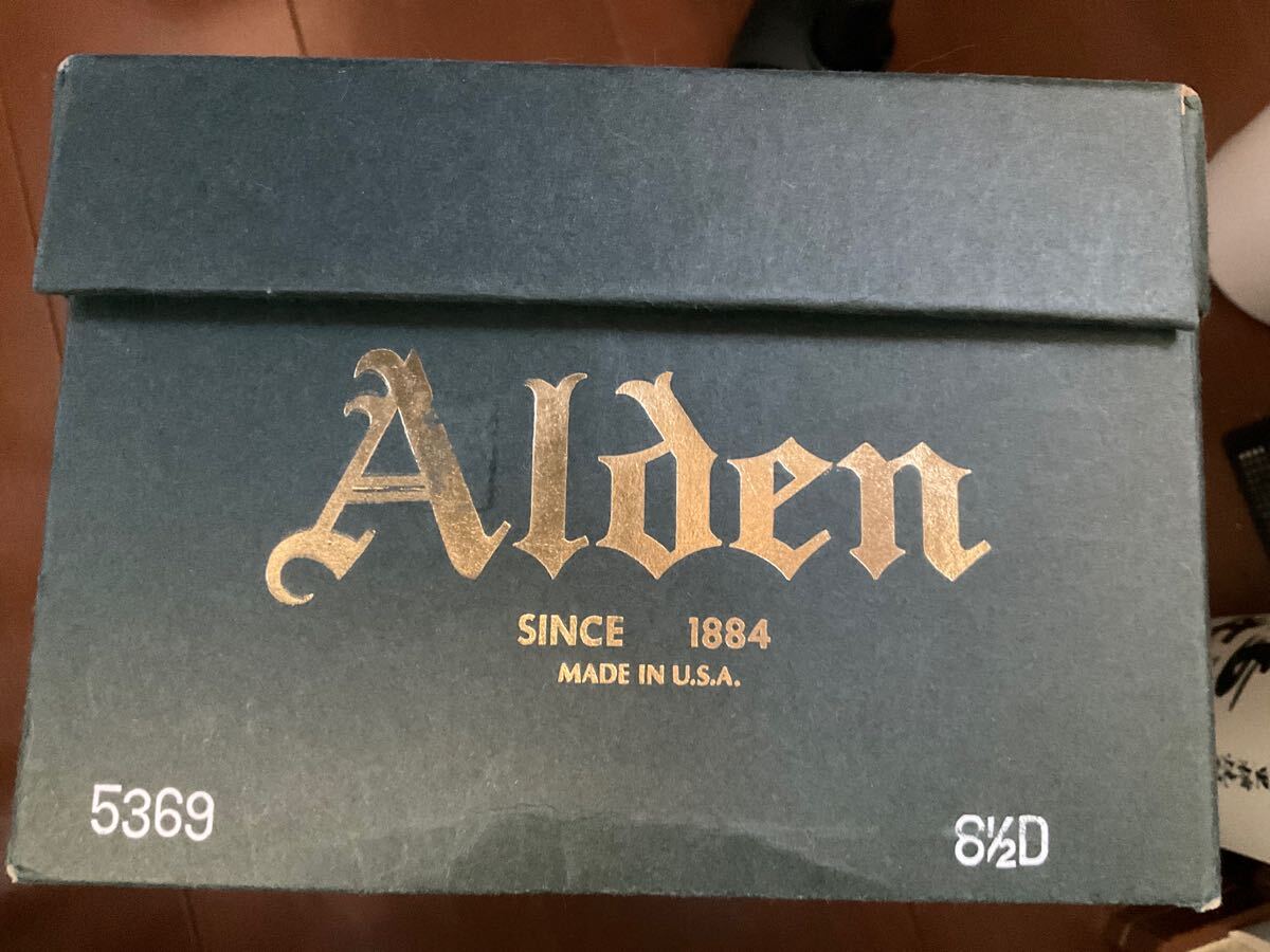 オールデン Alden 5369 - Alden ⁄ 5369 ⁄ 379X ⁄ 希少ミリタリーラスト 