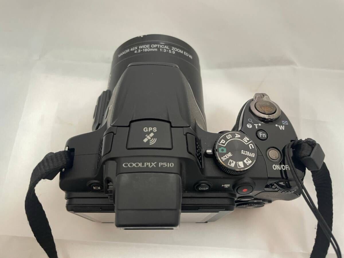 ☆実用品☆Nikon ニコン COOLPIX P510 ブラック【バッテリー充電器付き 