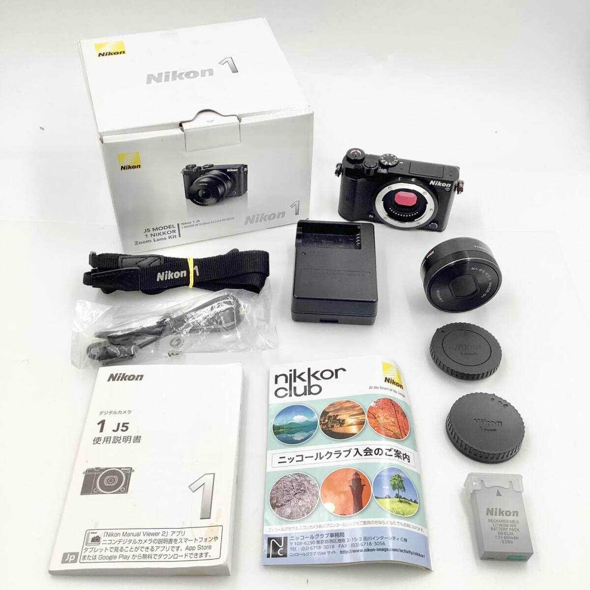 全額返金保証】【最速発送】Nikon デジタル一眼 Nikon 1 J5 標準パワー 