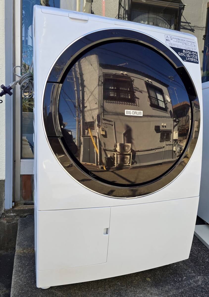 ■4891■ 【2022年製】日立/HITACHI ドラム式洗濯乾燥機 BD-SG100GL 洗濯10kg 乾燥6kg 左開き