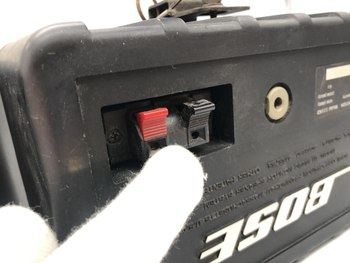 BOSE】 ボーズ ペアスピーカー 111AD 150W 6 ※マイナス端子接続不具合 
