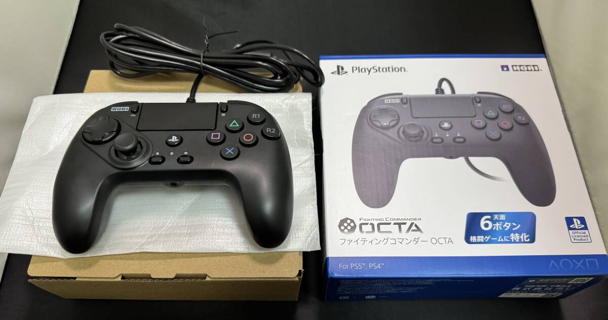 OCTA HORI for PlayStation®4, PlayStation®5, コントローラ 【ほぼ未
