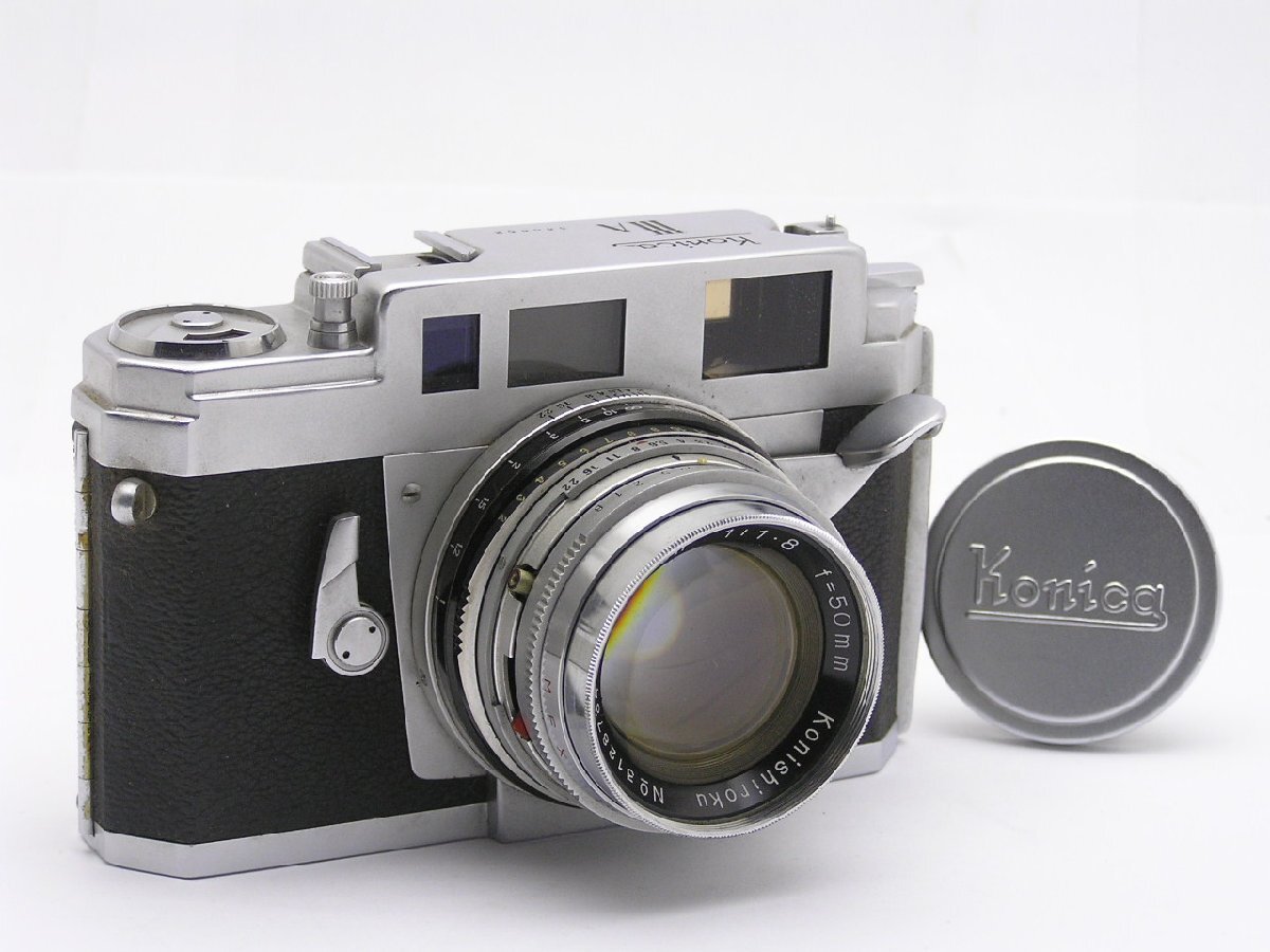☆ハローカメラ☆5151 Konishiroku Konica III A Hexanon 50mm F1.8