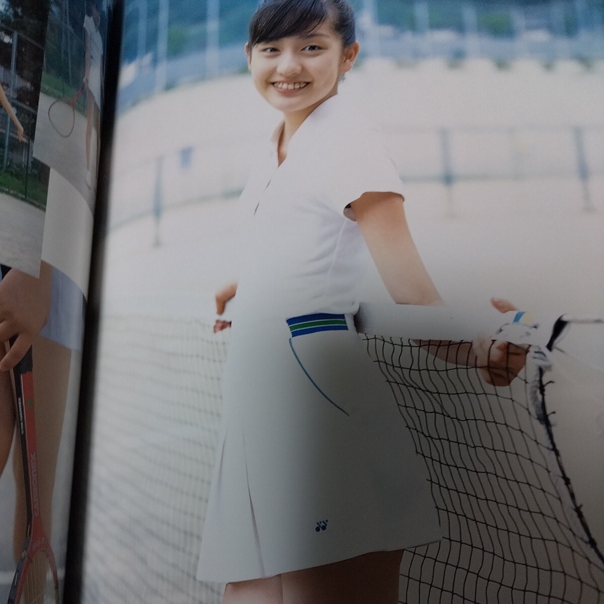 【14歳！】岩井七世 セカンド写真集「はっか」初版・帯びつき　セーラー服・体操服・水着　2003年発売　p2119_7