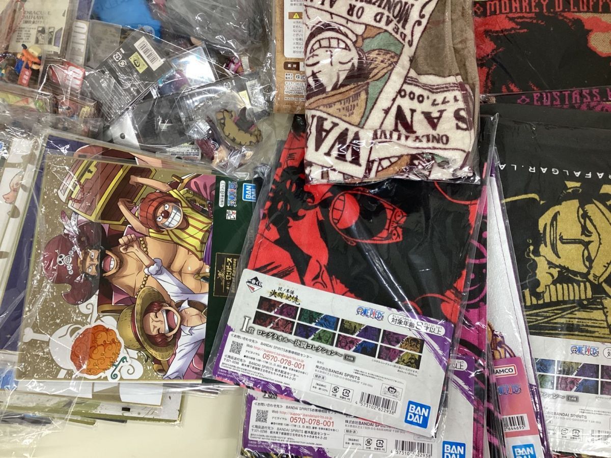 14 D【同梱不可/現状】ワンピース グッズ まとめ売り フィギュア 色紙 
