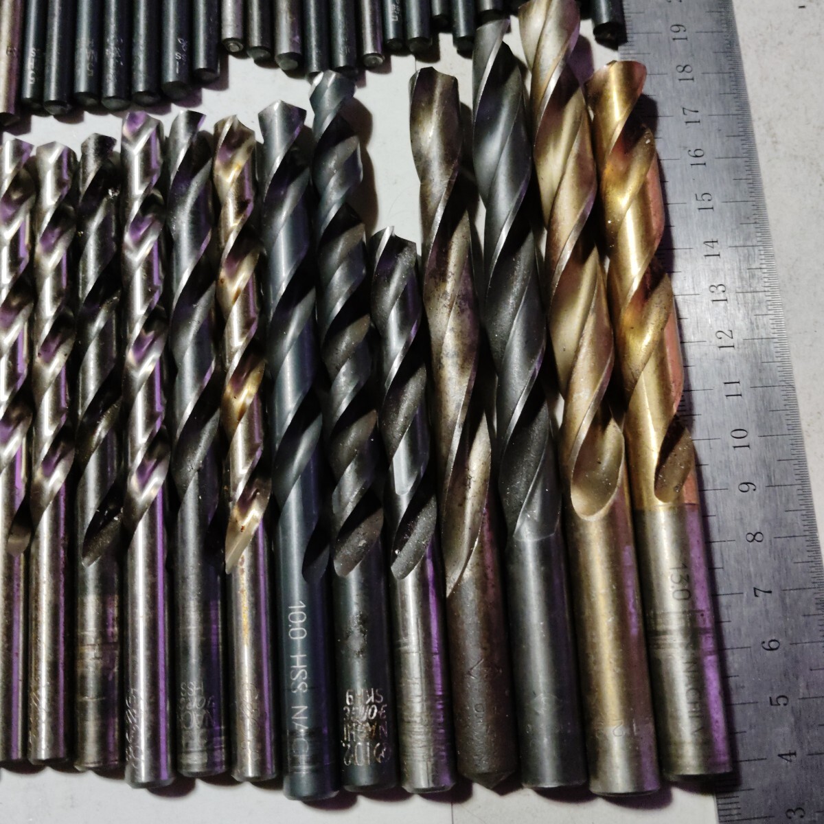 得 1円スタート ストレートドリル 鉄工用 ドリル刃 キリ ドリルビット NACHI他 フライス 旋盤 　鉄鋼 キリ ~13_2