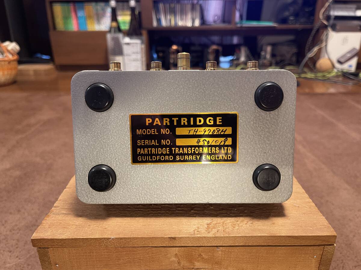 【博物館級】Partridge TH-9708 (High type) 木箱付属（昇圧トランス、パートリッジ）_6