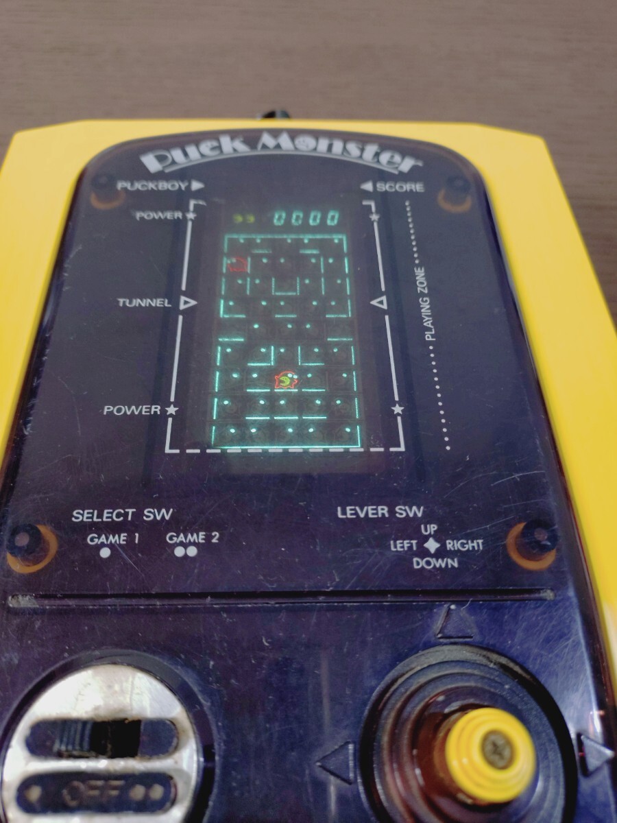 動作品 学研 LSIゲーム パックモンスター ゲーム機 当時物 昭和レトロ