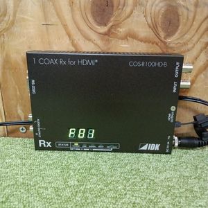 IDK COS-R100HD-B HDMI同軸受信器③
