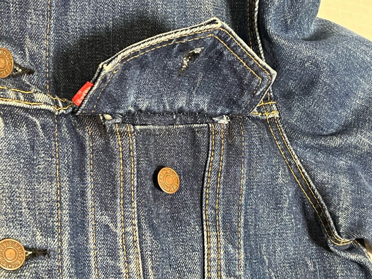 70s Levi's 70505 BIG E リーバイス ビッグE サイズ46-44？布ケアタグ