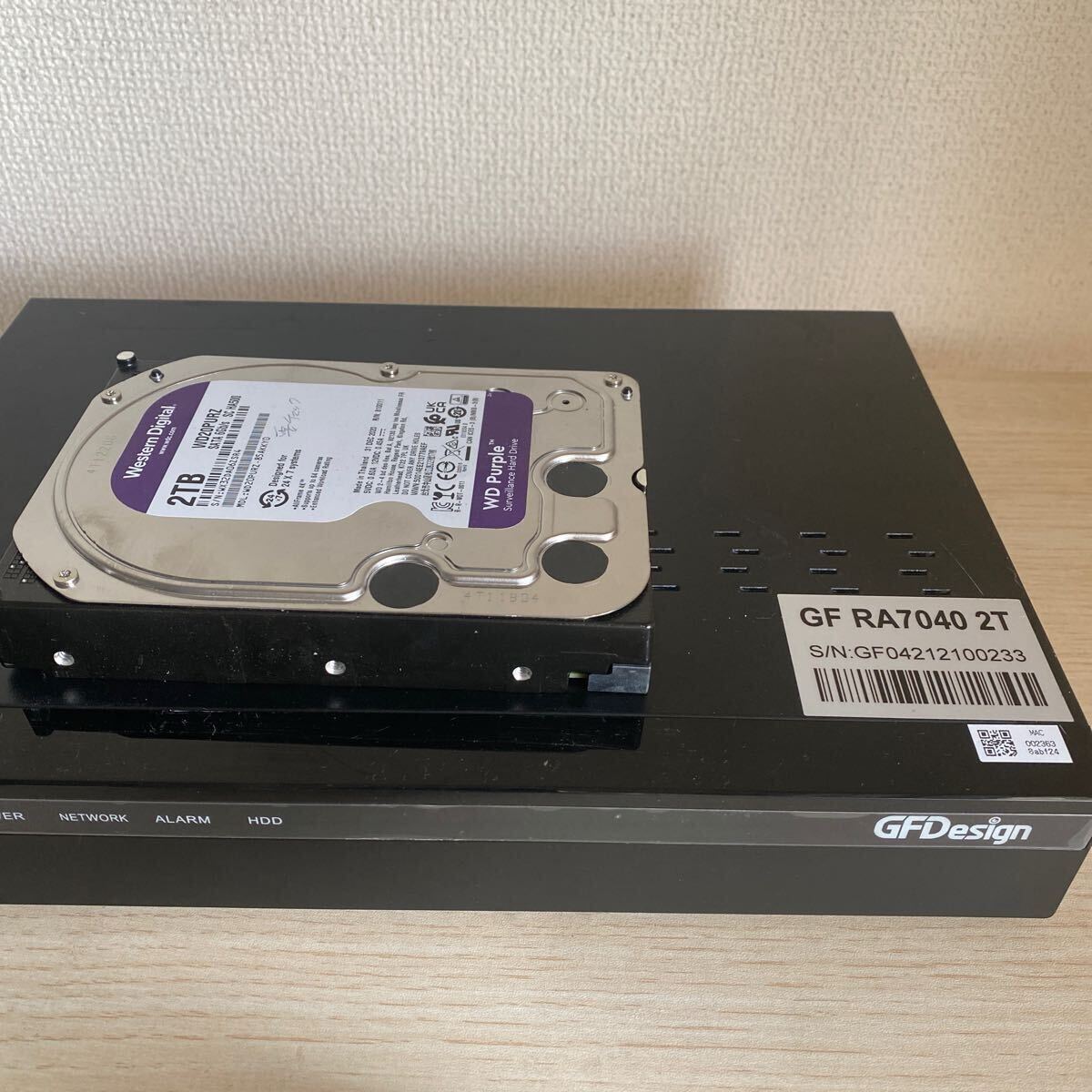 防犯カメラ　GFDesign レコーダー　GF RA7040 2T 2台/カメラ　GAHD-903R 3台/カメラ　型番不明1台　まとめてセット　中古品_2