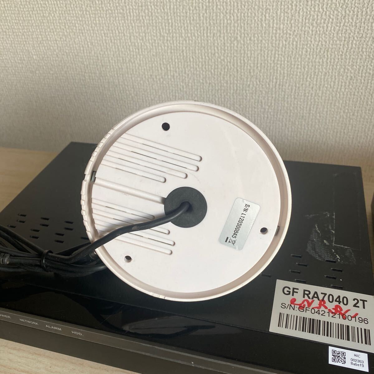 防犯カメラ　GFDesign レコーダー　GF RA7040 2T 2台/カメラ　GAHD-903R 3台/カメラ　型番不明1台　まとめてセット　中古品_4