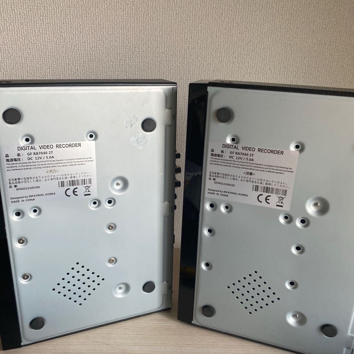 防犯カメラ　GFDesign レコーダー　GF RA7040 2T 2台/カメラ　GAHD-903R 3台/カメラ　型番不明1台　まとめてセット　中古品_8