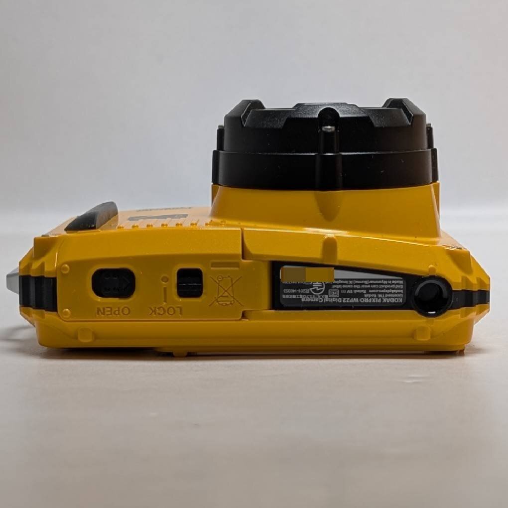 【KKB2750KY】KODAK コダック PIXPRO WPZ2 イエロー 防水 防塵 耐衝撃 デジタルカメラ 箱・付属品・説明書有 ※通電確認済み 動作確認不可_7