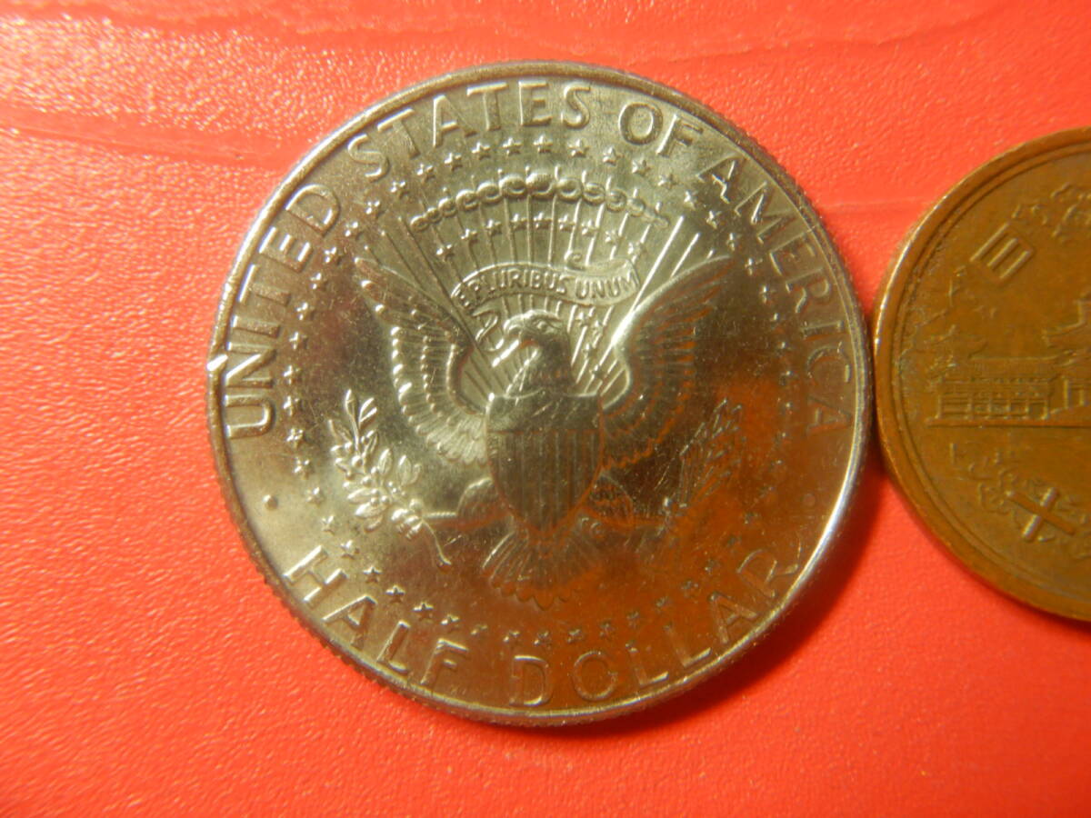 外国・USA／ケネディ50セント白銅貨：ハーフダラー（1993年D）：発行