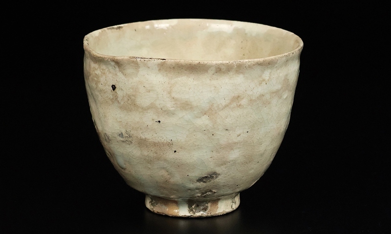 小林東五 】最上位作 粉引茶碗 共箱 保証(茶碗)｜売買された