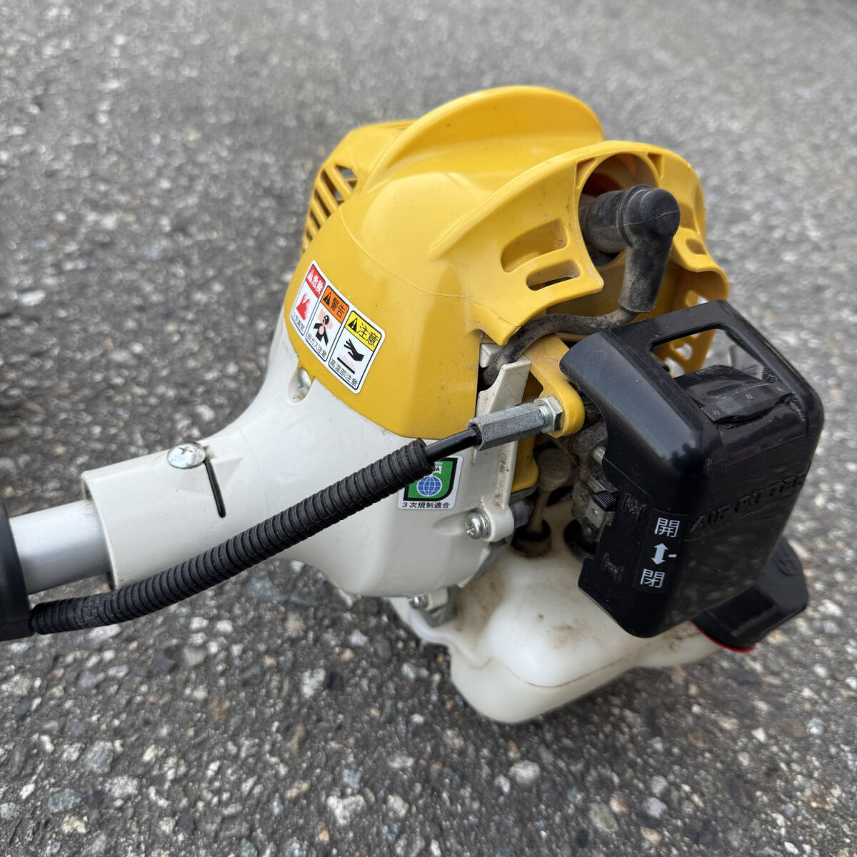 中古 美品 丸山 刈払機 BC2340 ビックエム チップソー 排気量23cc