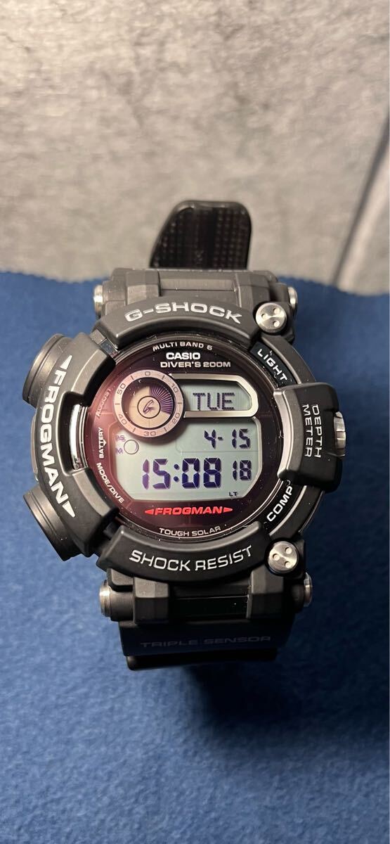 CASIO G-SHOCK FROGMAN GWF-D1000-1JF ブラック 元箱無し 美品_1
