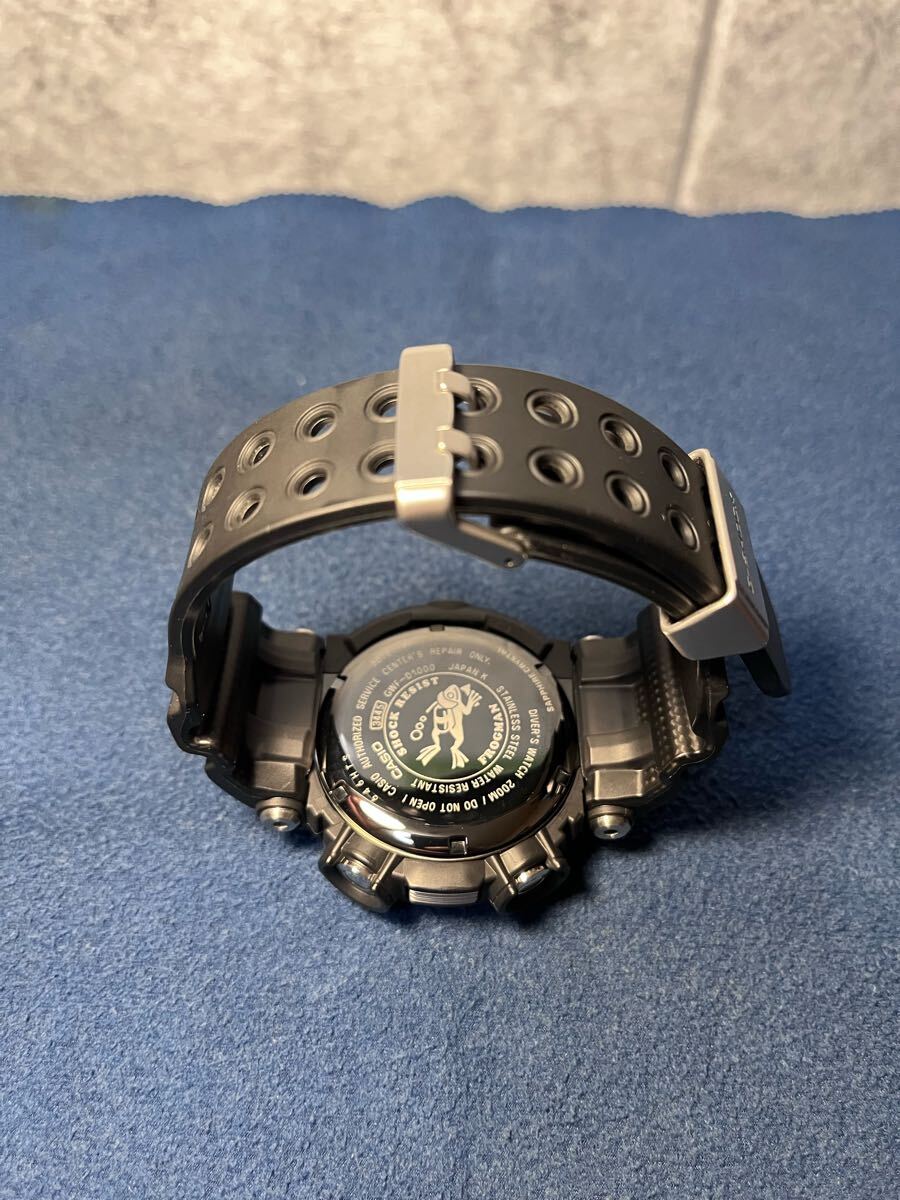 CASIO G-SHOCK FROGMAN GWF-D1000-1JF ブラック 元箱無し 美品_5