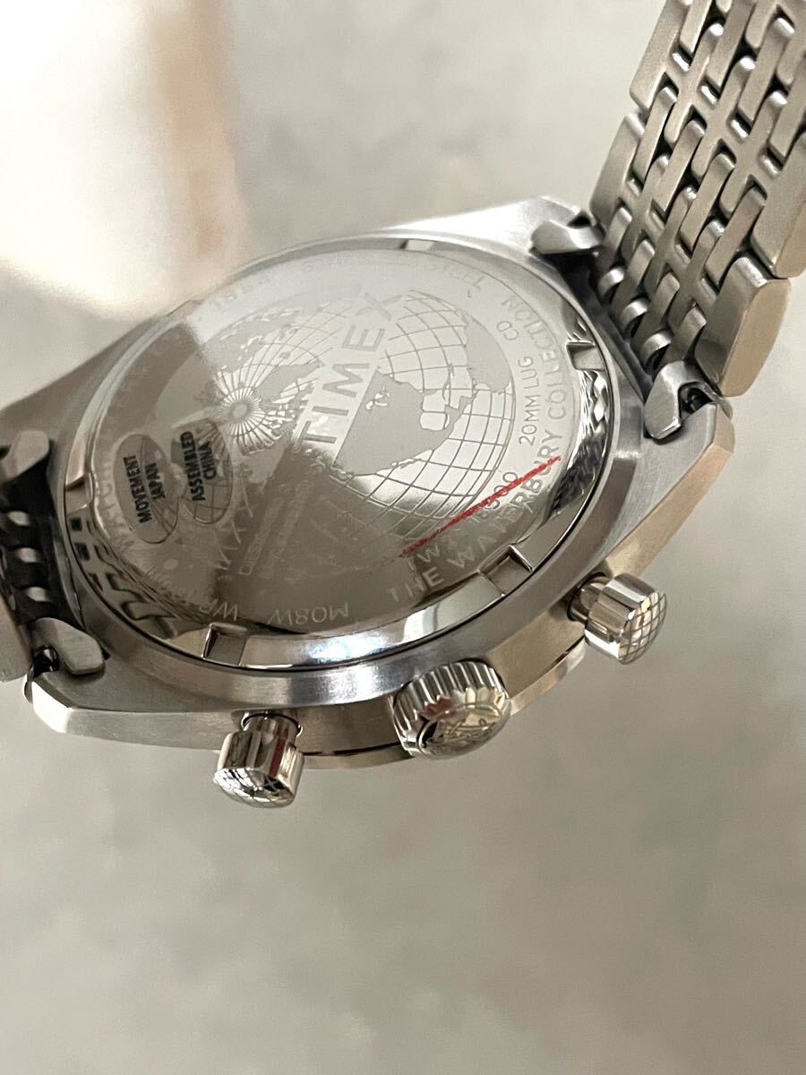未使用 新作 タイメックス TIMEX ウォーターベリートラディショナル クロノグラフ TW2Y18500 ブルー クォーツ 付属品完備　 腕時計_5