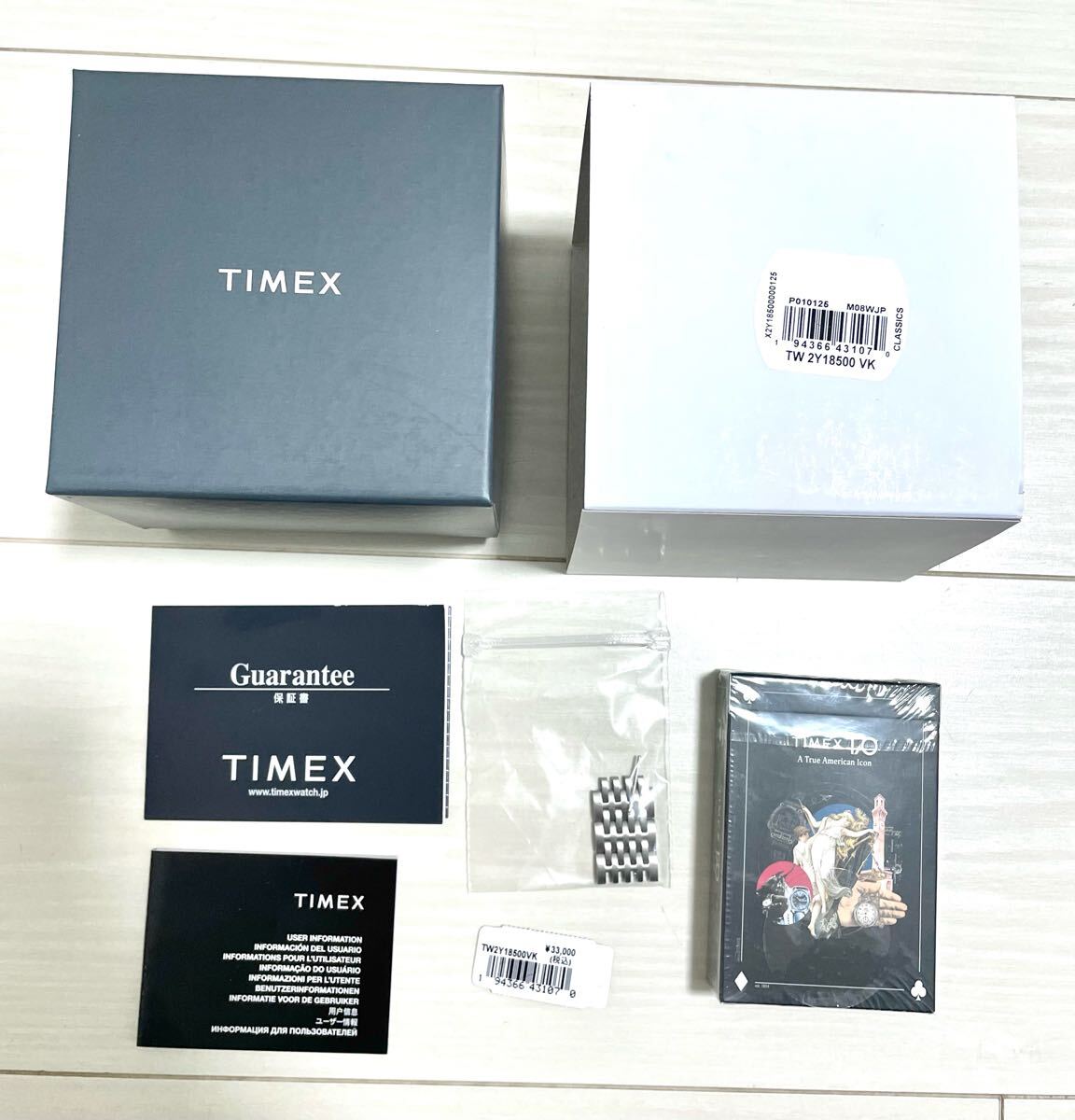 未使用 新作 タイメックス TIMEX ウォーターベリートラディショナル クロノグラフ TW2Y18500 ブルー クォーツ 付属品完備　 腕時計_7