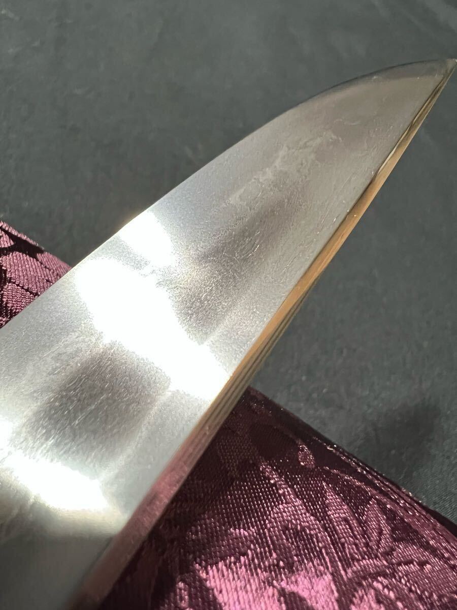 重要刀剣候補 特別保存刀剣 短刀 備州長船祐定作 永禄七年二月日 池田家伝来 大名登録 健全無比な備前刀 日本刀 古刀_6