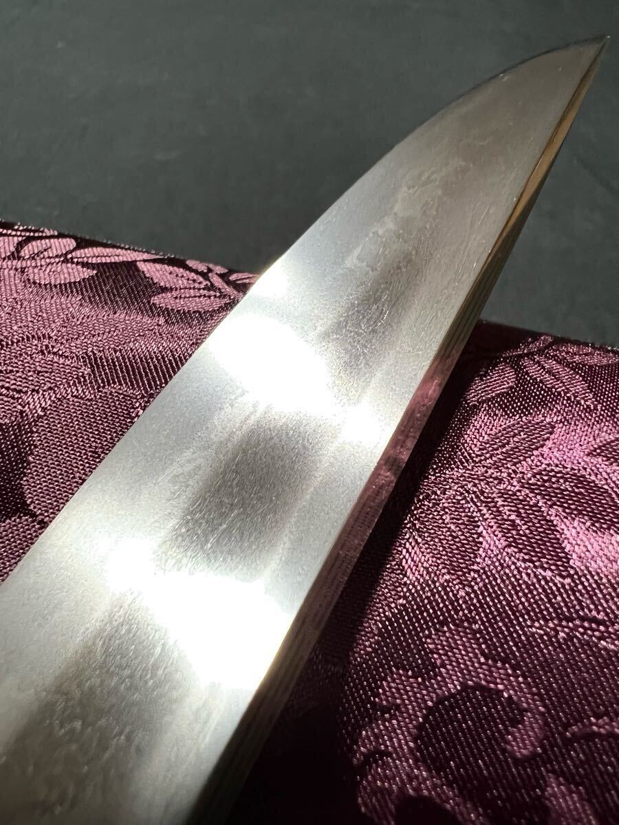 重要刀剣候補 特別保存刀剣 短刀 備州長船祐定作 永禄七年二月日 池田家伝来 大名登録 健全無比な備前刀 日本刀 古刀_7