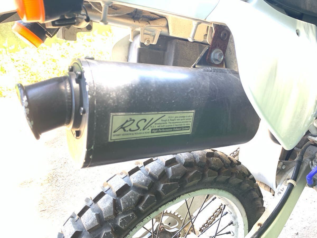 XR250 RSVスリップオンマフラー中古現状車千葉_10