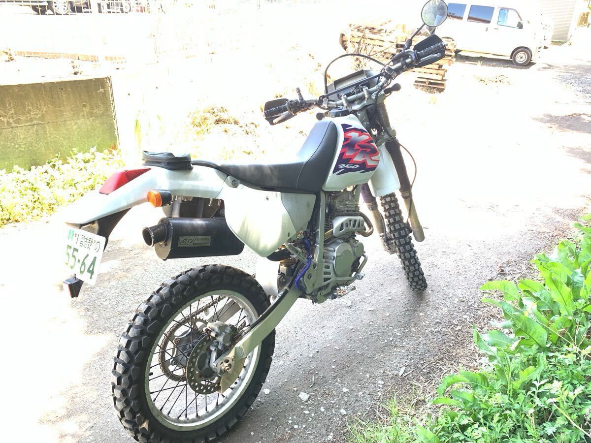 XR250 RSVスリップオンマフラー中古現状車千葉_4