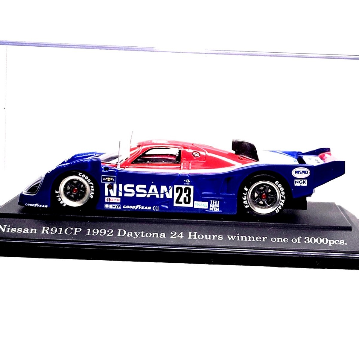1/43 激レア EBBRO 3000個限定 日産 R91CP 1992 デイトナ ル・マン 24h 24時間耐久 Daytona Le mans Nissan NISMO ニスモ 優勝 1円 042328_5